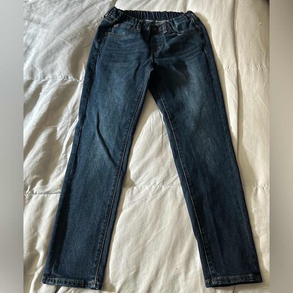Uniqlo Boys 9-10 dark denim jeans